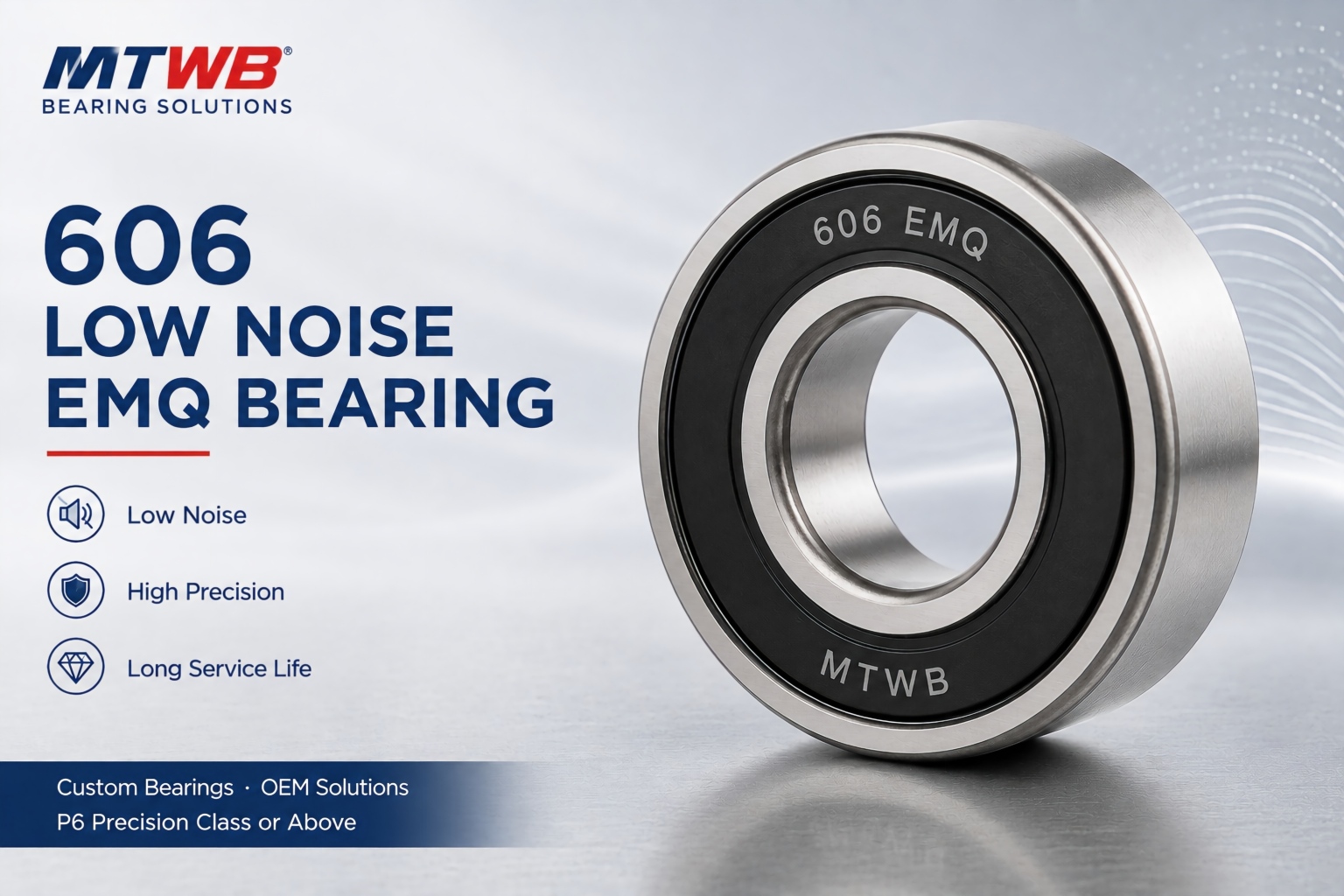 Vòng bi 606 EMQ độ ồn thấp