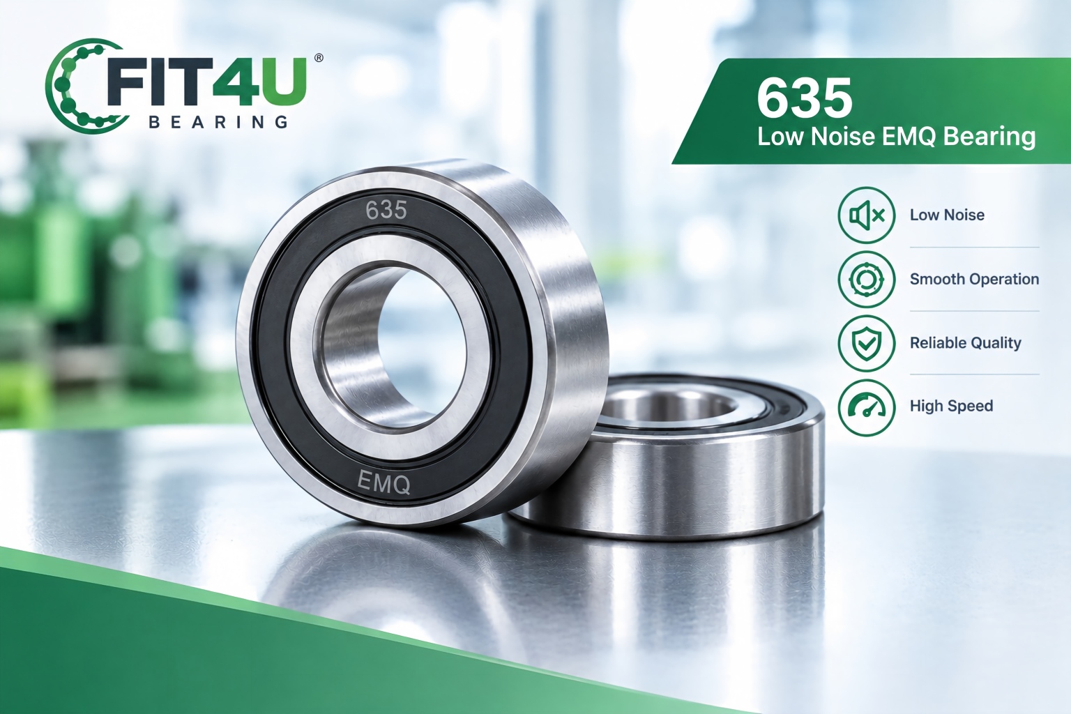 Vòng bi 635 EMQ độ ồn thấp